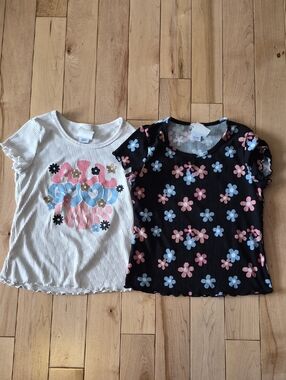 2 Girls Size 10 Jenna & Jessie Tee Shirts